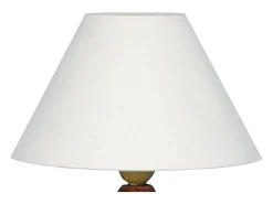 Lámpara de noche TOSEL ,madera,nogal,A26,5x D 18xP18cm