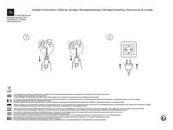Lámpara de noche TOSEL ,madera,AMARILLO,A10xD28xP22cm