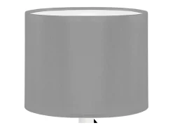Lámpara de noche TOSEL ,madera,Blanco ,A28x D16xP16cm