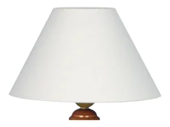 Lámpara de noche TOSEL ,madera,nogal,A40xD25xP25 cm