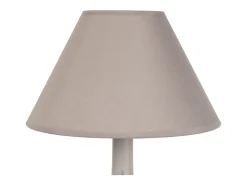 Lámpara de noche TOSEL ,madera,Gris ,A42xD30xP30cm