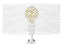 Lámpara de noche TOSEL ,madera,Blanco ,A54xD30xP30cm