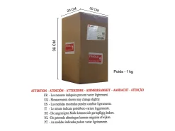 Lámpara de noche TOSEL ,metal,madera,AMARILLO,A37xD24,5xP24,5cm