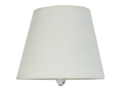 Lámpara de noche TOSEL ,metal,Blanco ,A65xD40xP40cm