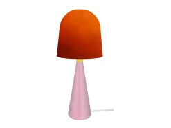 Lámpara de noche TOSEL ,metal,madera,Naranja,A37xD17xP17cm