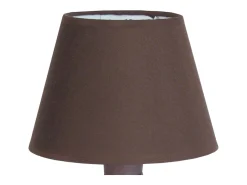 Lámpara de noche TOSEL ,metal,Marrón,A29xD18xP18 cm
