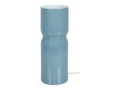 Lámpara de noche TOSEL ,vidrio,Azul ,A27xD16xP16cm