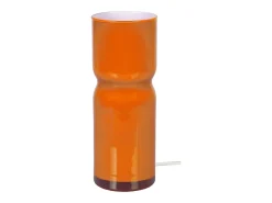 Lámpara de noche TOSEL ,vidrio,Naranja,A27xD10xP10cm