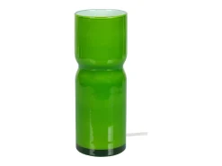 Lámpara de noche TOSEL ,vidrio,Verde,A27xD10xP10cm