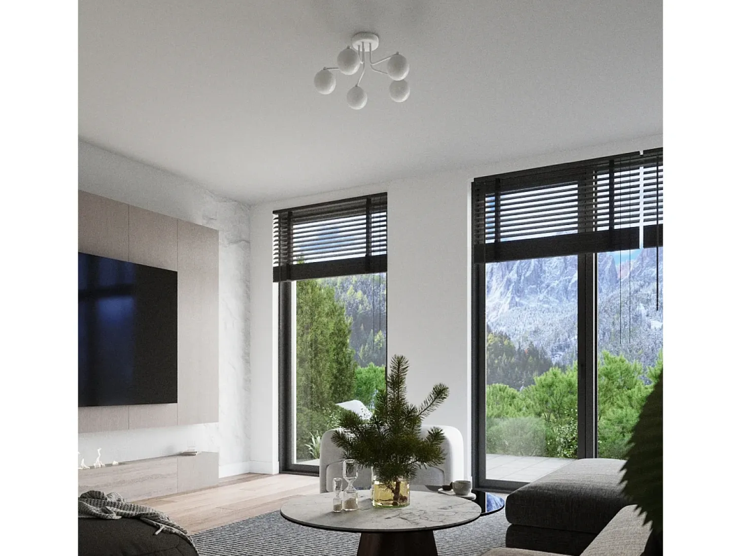 Lámpara De Pared Astral Minimalista De Acero/Vidrio - 1 Fuentes Luminosas - L.10 X A.21 Cm - Blanco