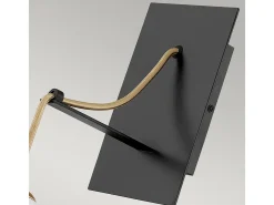 Lámpara de pared contemporánea de acero 1 luz E14 Nula
