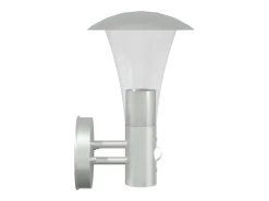 Lámpara de pared de exterior con sensor acero inoxidable ES508278