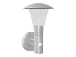 Lámpara de pared de exterior con sensor acero inoxidable ES508278