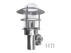 Lámpara de pared de exterior de acero inoxidable ES617394