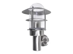 Lámpara de pared de exterior de acero inoxidable ES617394