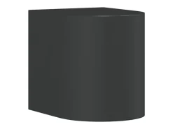 Lámpara de pared de exterior aluminio fundido negro ES672231