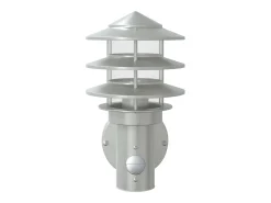 Lámpara de pared de exterior con sensor acero inoxidable ES252736