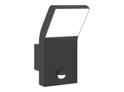 Lámpara de pared de exterior LED aluminio fundido negro ES918832