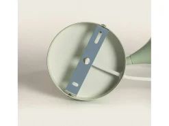 Lámpara de Pared de Madera y Metal Monah Verde Celadón