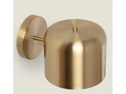 Lámpara de Pared de Metal Bedourie Dorado