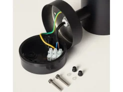 Lámpara de Pared Exterior LED 5W Acero Inoxidable Inti Black 4000K Blanco Neutro