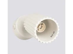 Lámpara de pared Gloow minimalista de aluminio - 1 fuentes luminosas 3000K - L.8 x A.16 cm - beige