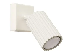 Lámpara de pared Gloow minimalista de aluminio - 1 fuentes luminosas 4000K - L.8 x A.8 cm - beige