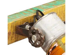 Lámpara de pared industrial multicolor E27 65x25 cm ES815157