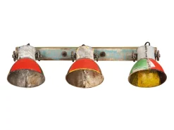 Lámpara de pared industrial multicolor E27 65x25 cm ES815157