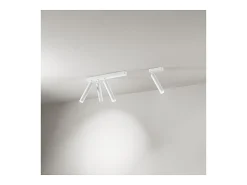 Lámpara de pared LED cilíndrica orientable BAMBU de Bianca Perenz
