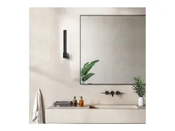 Lámpara de pared LED inclinable ajustable negra ELLE 14W Perenz