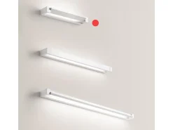 Lámpara de pared LED Perenz 23 W, 2080 lm, 70 cm, CCT, color negro, ajustable e inclinable
