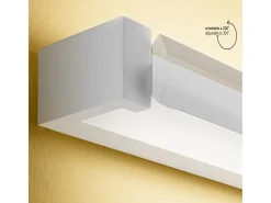 Lámpara de pared LED Perenz 35 W, 3200 lm, 100 cm, CCT, color negro, ajustable e inclinable