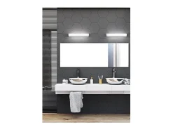 Lámpara de pared LED Perenz 17 W, 1275 lm, 40 cm, CCT, blanca, ajustable e inclinable