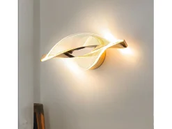 Lámpara De Pared Led Toolight G031-W Gold