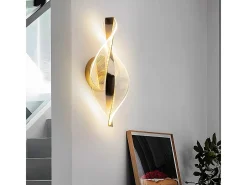Lámpara De Pared Led Toolight G031-W Gold