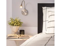Lámpara de Pared LED 3W de Metal con Interruptor Koiné 3000K Blanco Cálido