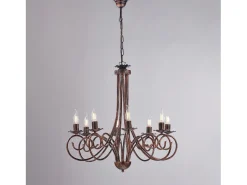 Lámpara de pared Malena en metal y aluminio blanco con LED integrado L.26 D.8 BL247-ABC