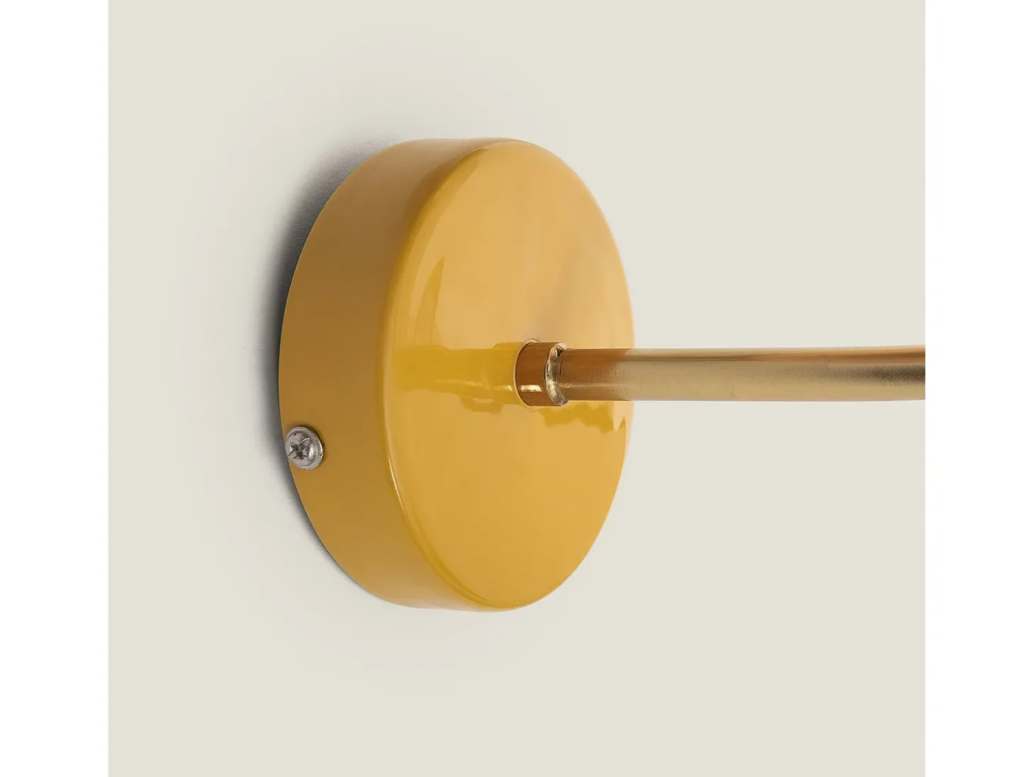 Lámpara de Pared Metal Brijesh Amarillo