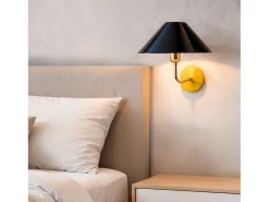 Lámpara de Pared Metal Brijesh Amarillo