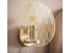 Lámpara de Pared Metal Delly Dorado