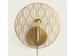 Lámpara de Pared Metal Delly Dorado