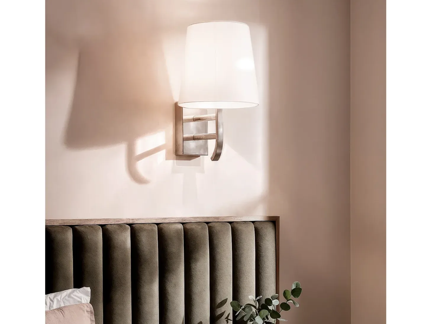 Lámpara de Pared Metal Eikho Blanco