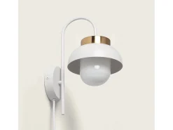 Lámpara de Pared Metal Geri Blanco