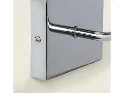 Lámpara de Pared Metal Silver-Wollen Blanco