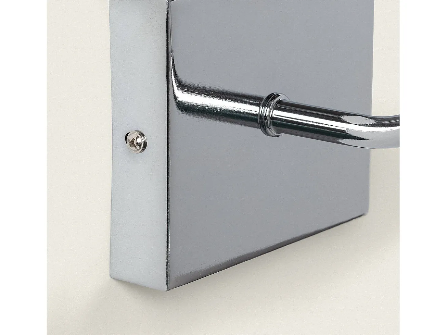 Lámpara de Pared Metal Silver-Wollen Blanco