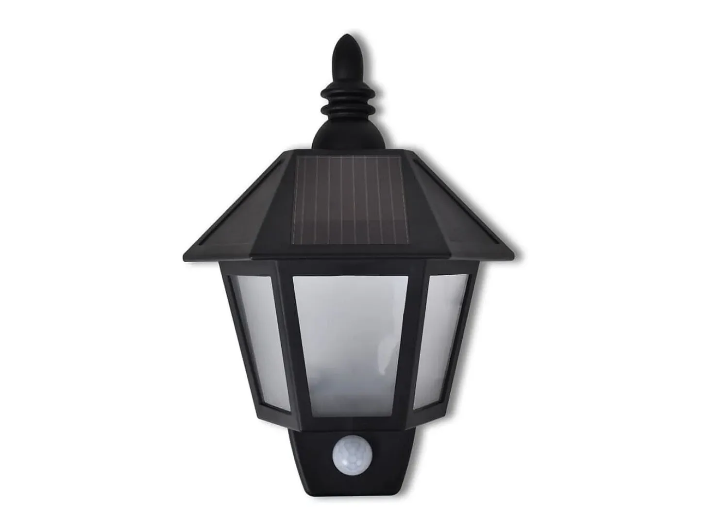 Lámpara de pared solar con sensor de movimiento ES810415