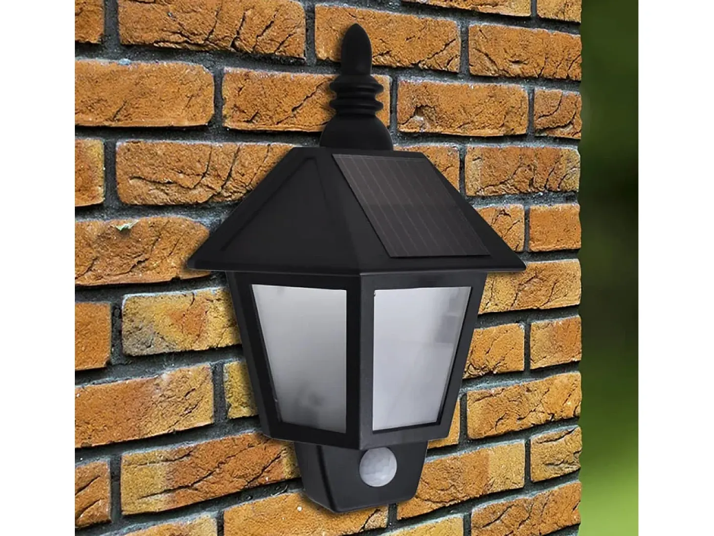 Lámpara de pared solar con sensor de movimiento 2 unidades ES480891