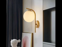 Lámpara De Pared Toolight G104-1W Gold White