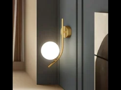 Lámpara De Pared Toolight G104-1W Gold White
